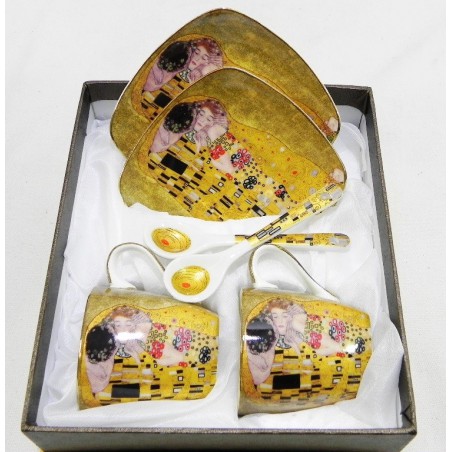 Porcelánová súprava picollo vzor Klimt