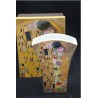 Porcelánová váza 20cm vzor Klimt