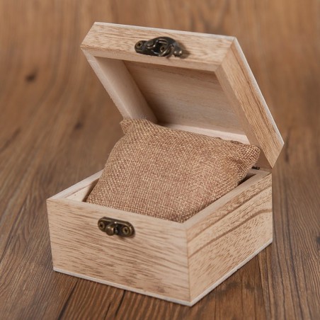 Drevená krabička na BOBO BIRD drevené hodinky, otvorená